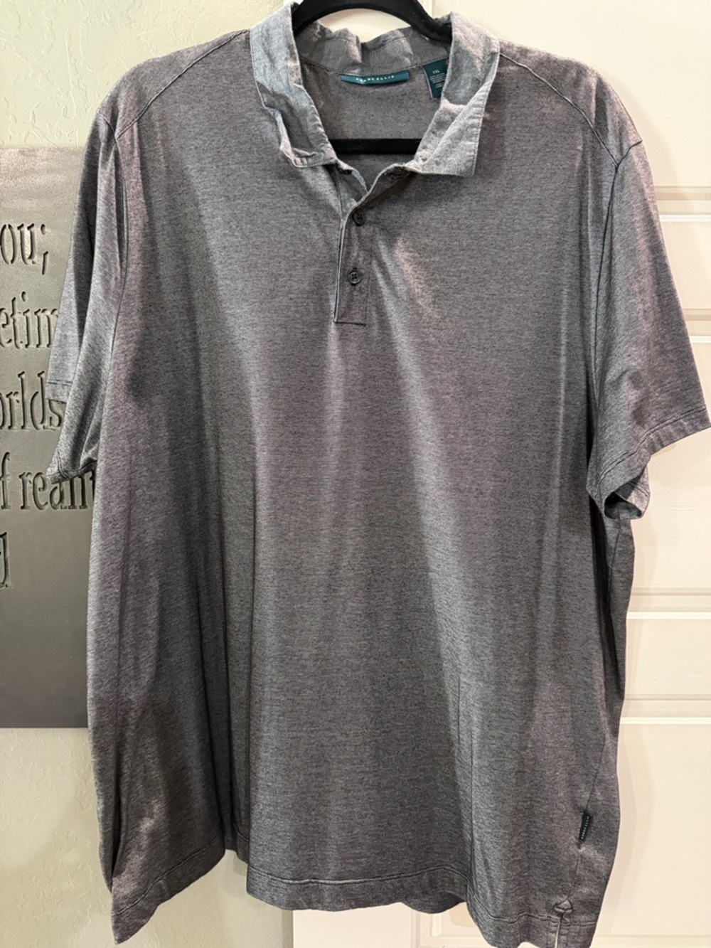 Perry Ellis Men's Gray Polo Shirt